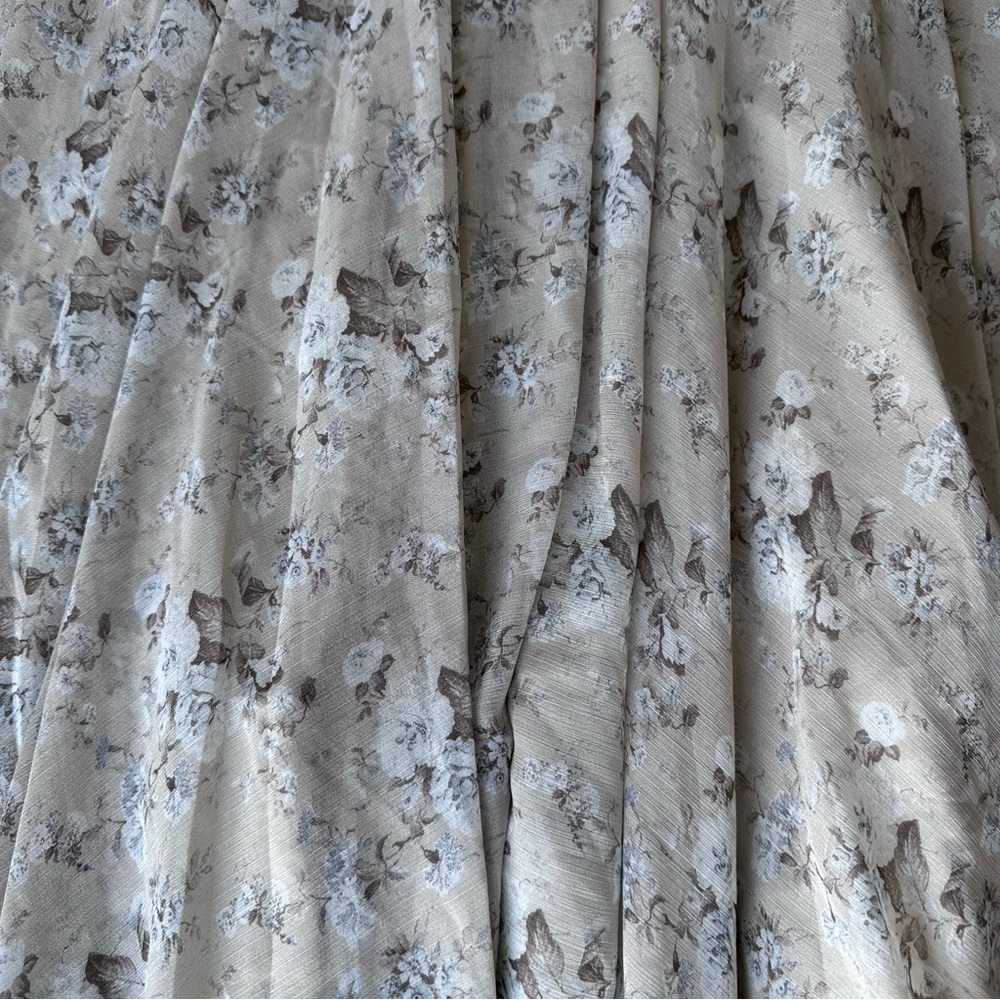 Worth Collective Delilah Maxi Dress with Train in Grey/Blue - Bump Friendly - Picture 5 of 16